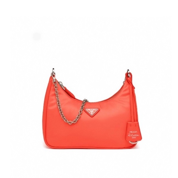 プラダレディースレッドハボバッグr162