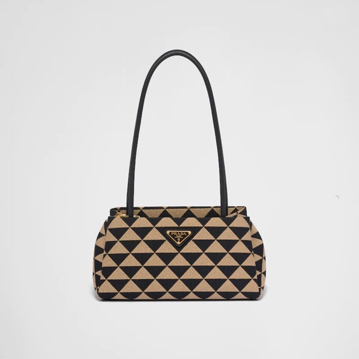 プラダレディースベージュショルダーバッグr171