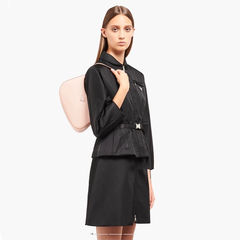 プラダレディースピンククレオバッグr231