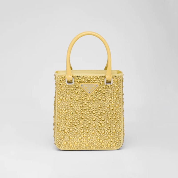 プラダレディースイエロートートバッグr245