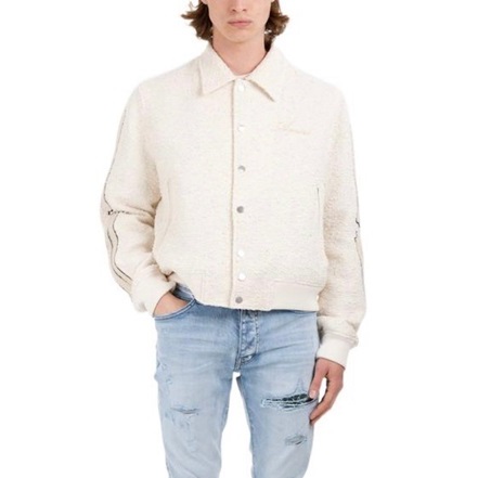 アミリメンズカジュアルホワイトジャケットr107