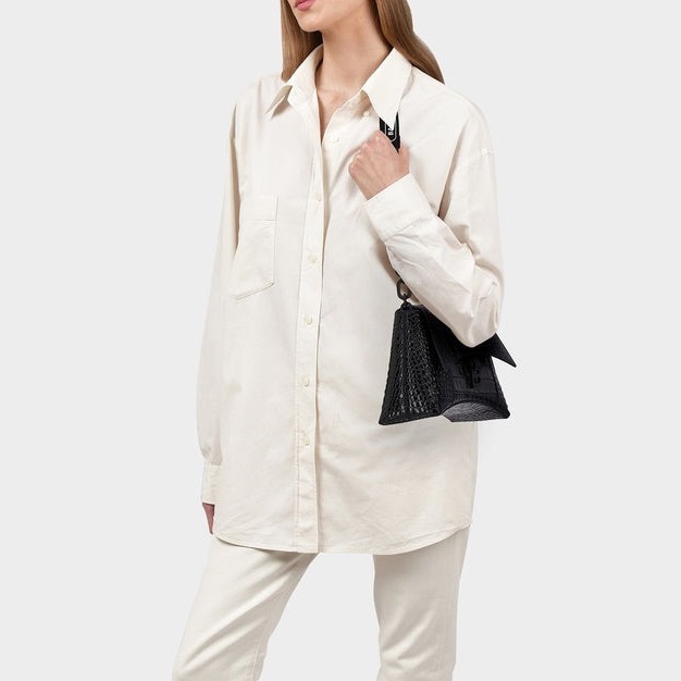 バレンシアガレディースブラックショルダーバッグa88