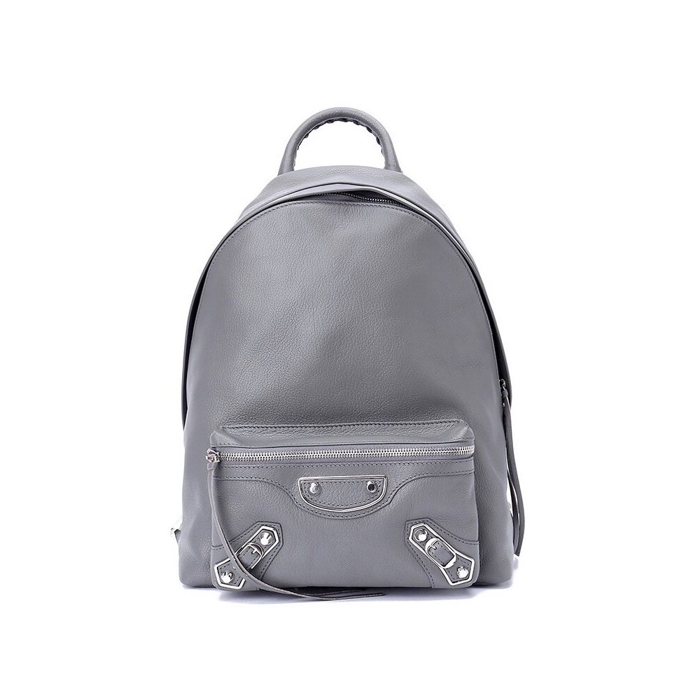 バレンシアガメンズグレーバックパックa114