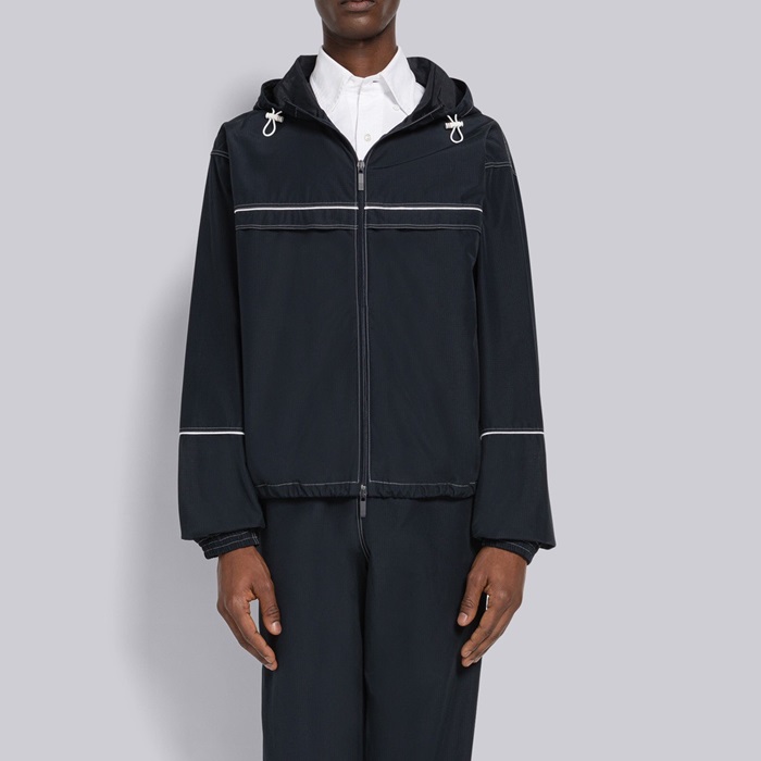 トムブラウンメンズブラックジャケットh26