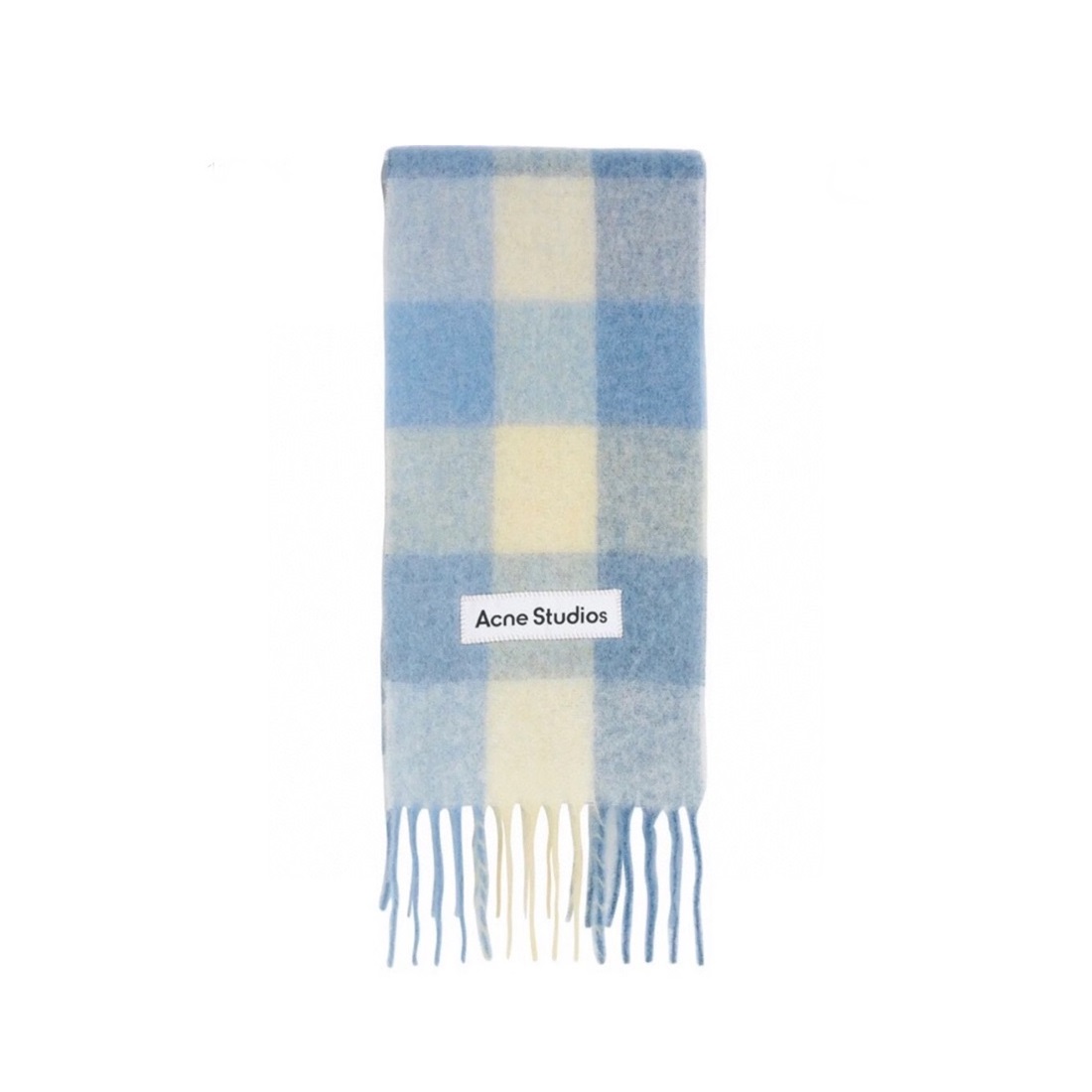 アクネストゥディオズユニセックスブルーマフラーc183