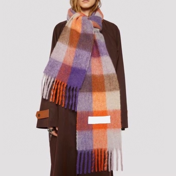 アクネストゥディオズユニセックスオレンジマフラーc184