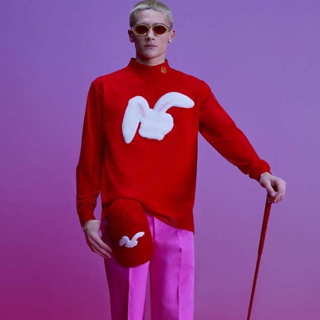 ディオールメンズレッドスウェットシャツi190