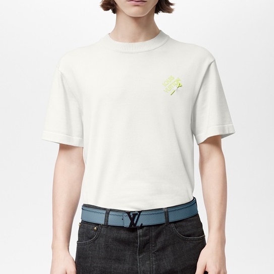 ルイヴィトンメンズブルーベルトv285