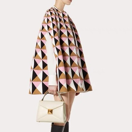 ヴァレンティノレディースホワイトトートバッグl326