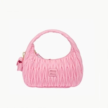ミュウミュウレディースピンクトートバッグu258