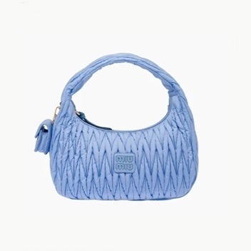 ミュウミュウレディースブルートートバッグu259