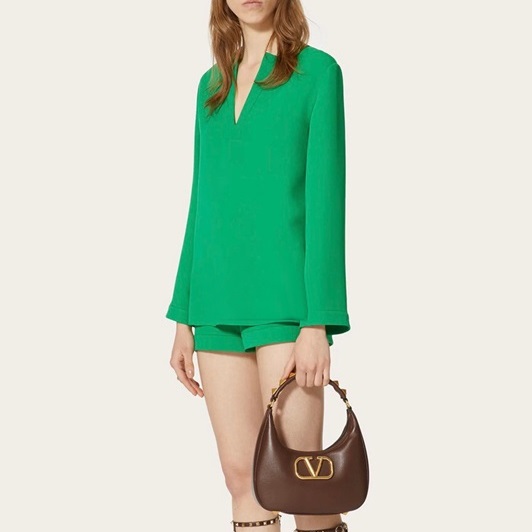 ヴァレンティノレディースブラウントートバッグl342