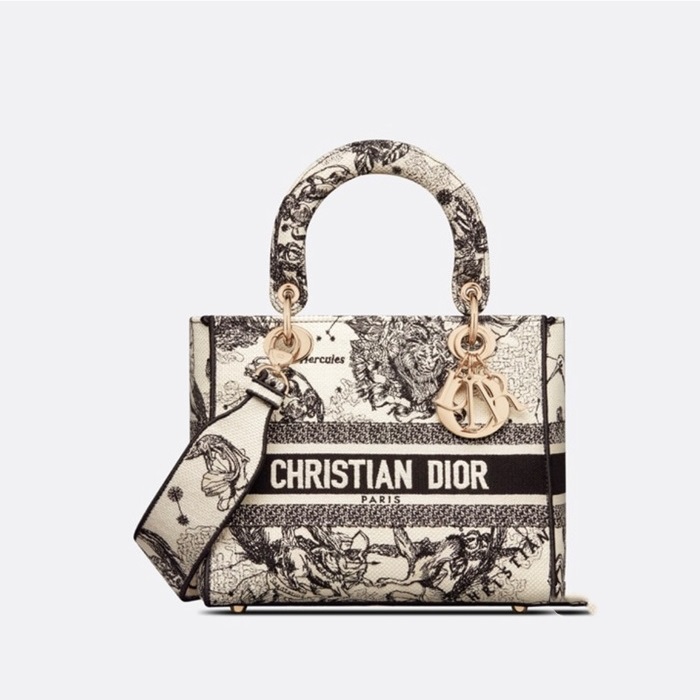 ディオールレディースブラックレディバッグi213