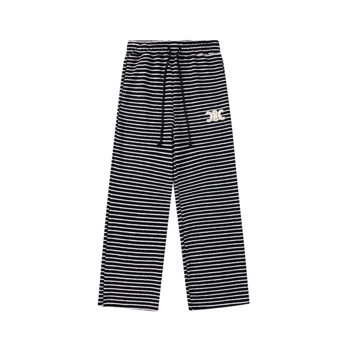 セリーヌレディースホワイトカジュアルパンツe79