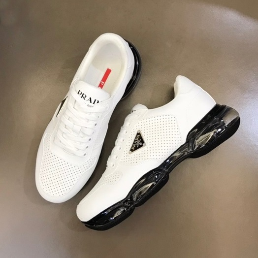 プラダメンズホワイトスニーカーr288