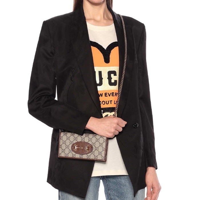 グッチレディースブラウンu222