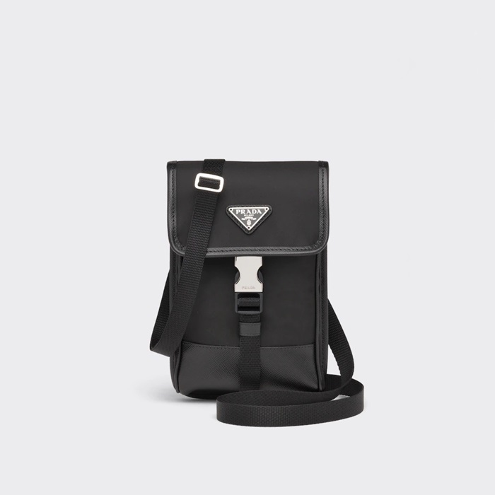 プラダメンズブラックミニカメラバッグ2H109r300