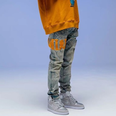 アミリメンズブルージーンズr112