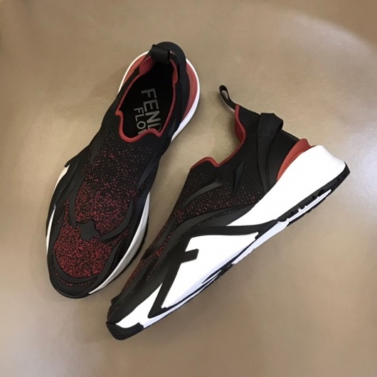 ェンディメンズイニシャルブラックスニーカーe58