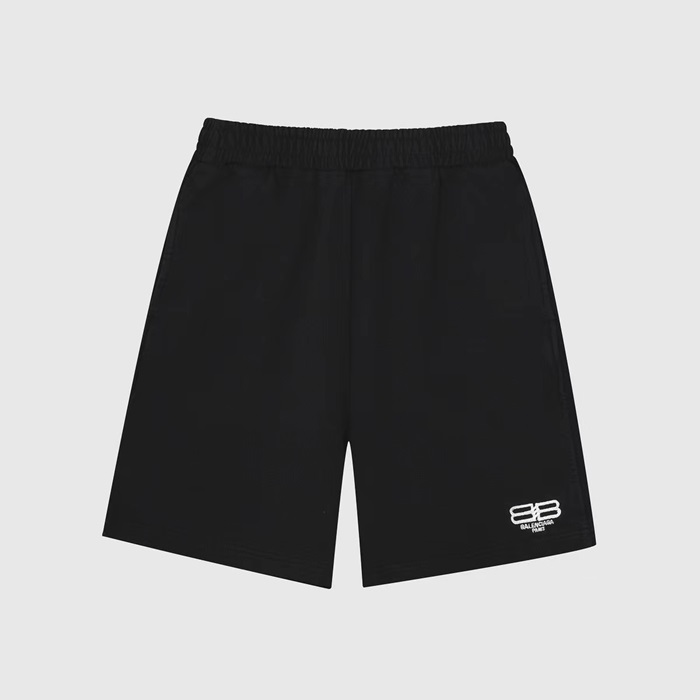 バレンシアガメンズブラックショートパンツa172