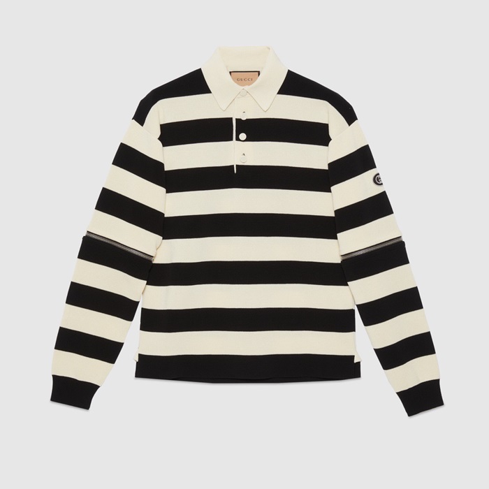 グッチメンズベーシックブラックスウェットシャツu291