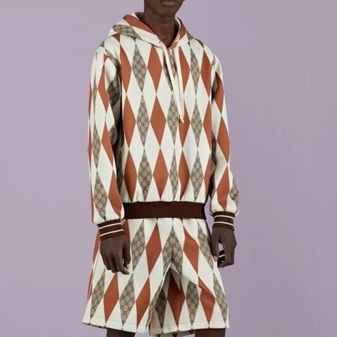 グッチメンズブラウンツーピース-u293