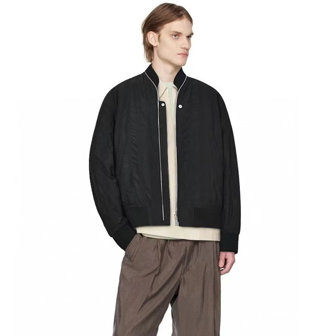 ジルサンダーメンズベーシックブラックジャケットl60