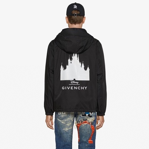 ジバンシィメンズカジュアルブラックジャケットi195