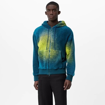 ルイヴィトンメンズブルーフーディv643