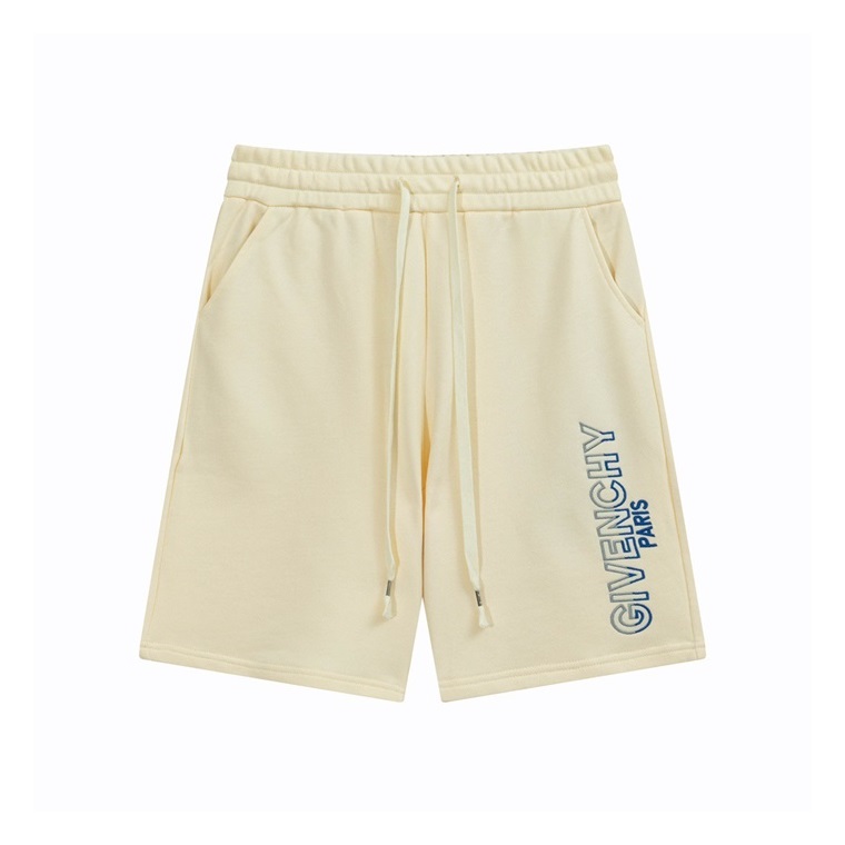 ジバンシィメンズカジュアルアイボリーショートパンツi197