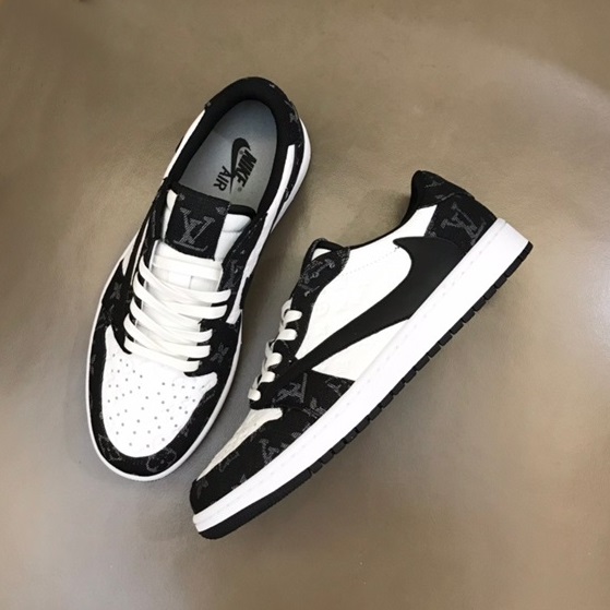 ルイヴィトンメンズブラックスニーカーv659