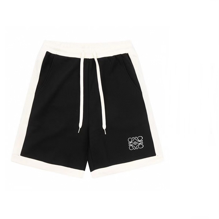ロエベメンズカジュアルブラックショートパンツe707