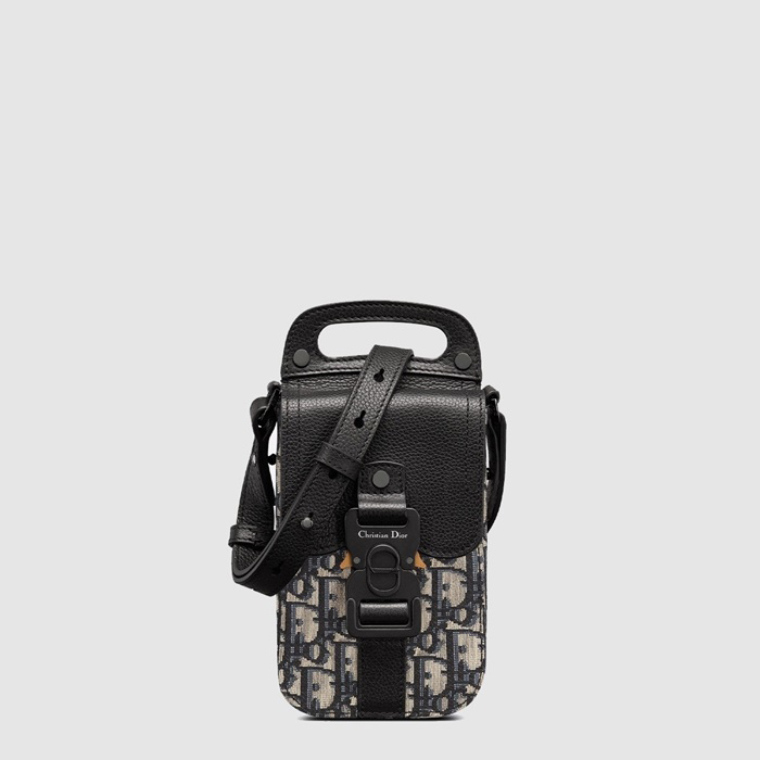 ディオールメンズサドルストラップヴァーティカルパウチi347