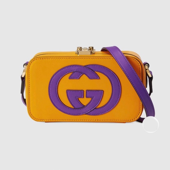 グッチレディースイエロークロスバッグu383