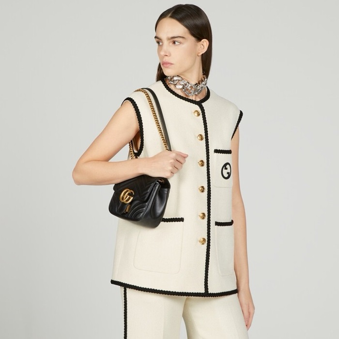 グッチレディースマーモントバッグu398