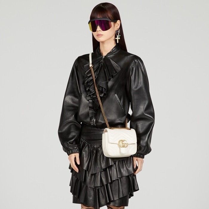 グッチレディースマーモントバッグu399