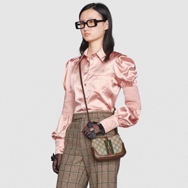 グッチレディースブラウンミニバッグu402