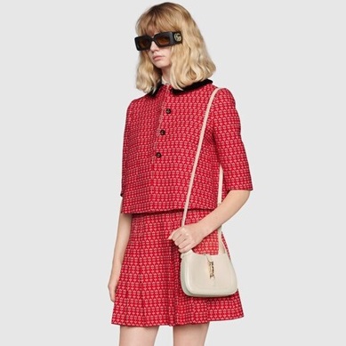 グッチレディースホワイトミニバッグu403