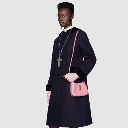 グッチレディースピンクミニバッグu406