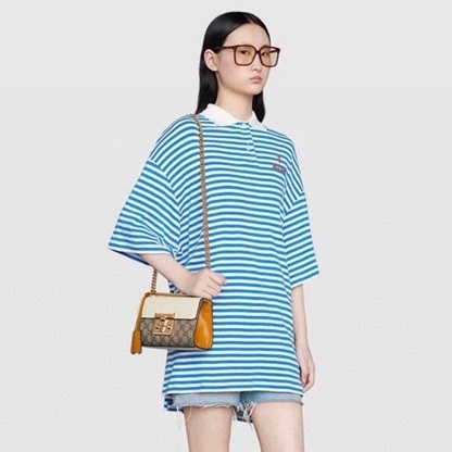 グッチレディースホワイトショルダーバッグu422