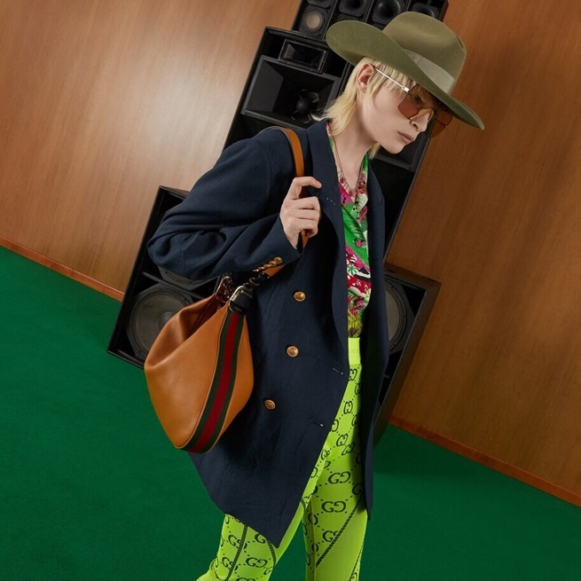 グッチレディースキャメルショルダーバッグu436