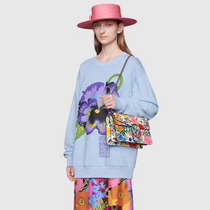 グッチレディースピンクディオニスショルダーバッグu503