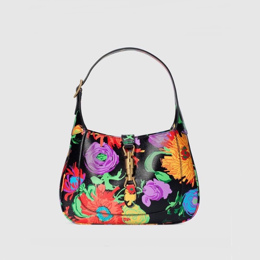 グッチレディースブラックジャッキーバッグu523