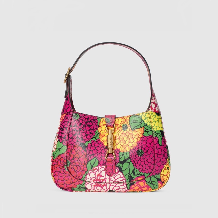 グッチレディースピンクジャッキーバッグu524