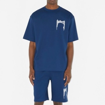 バーバリーメンズカジュアルブルーショートパンツu137