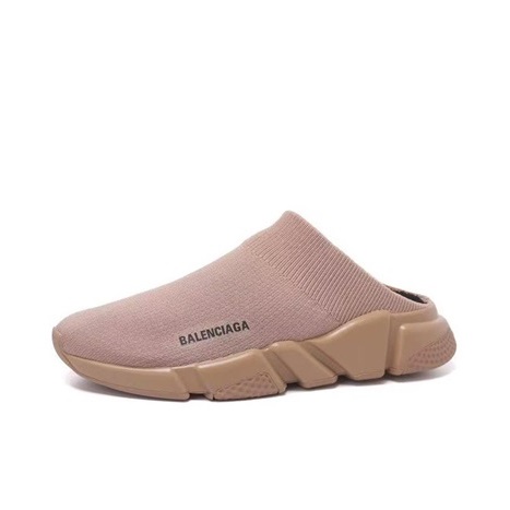 バレンシアガユニセックスベージュブローファーa258