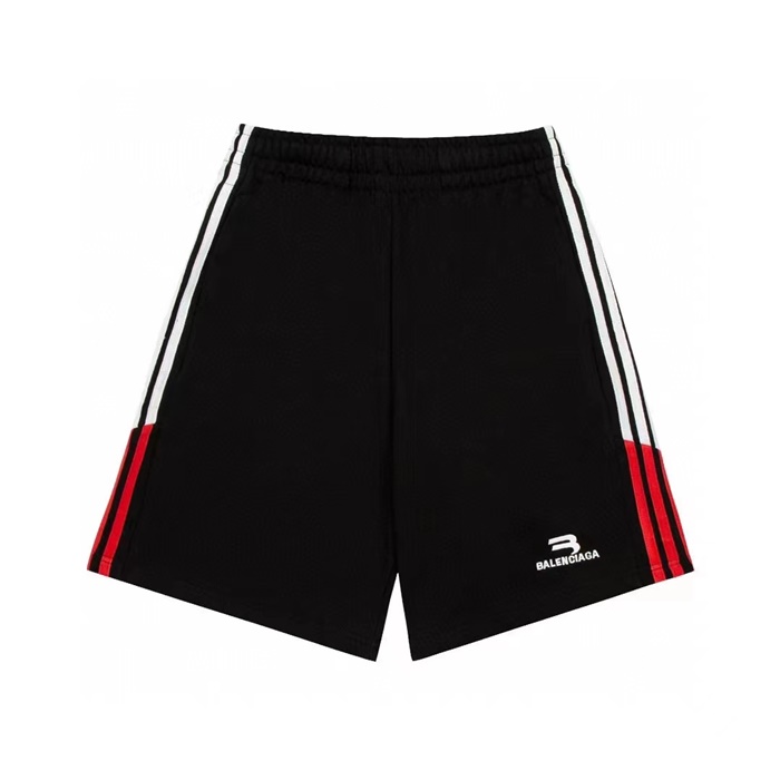 バレンシアガメンズブラックショートパンツa285