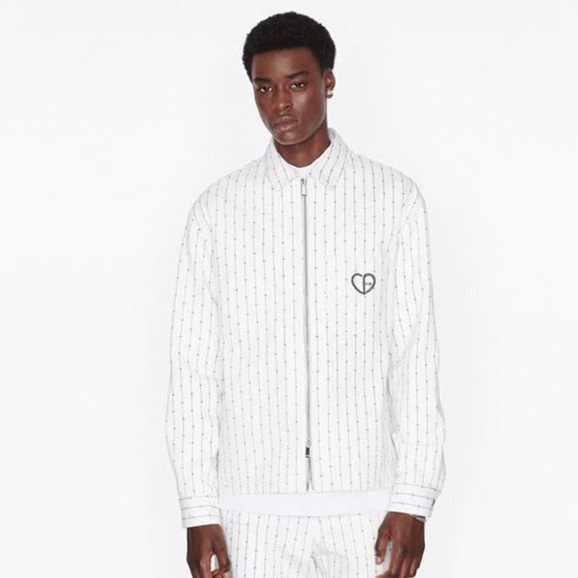 ディオールメンズホワイトジャケットi381