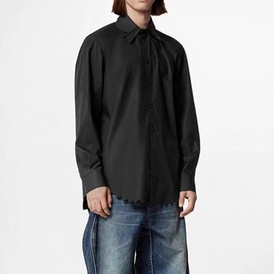 ルイヴィトンメンズブラックシャツv727