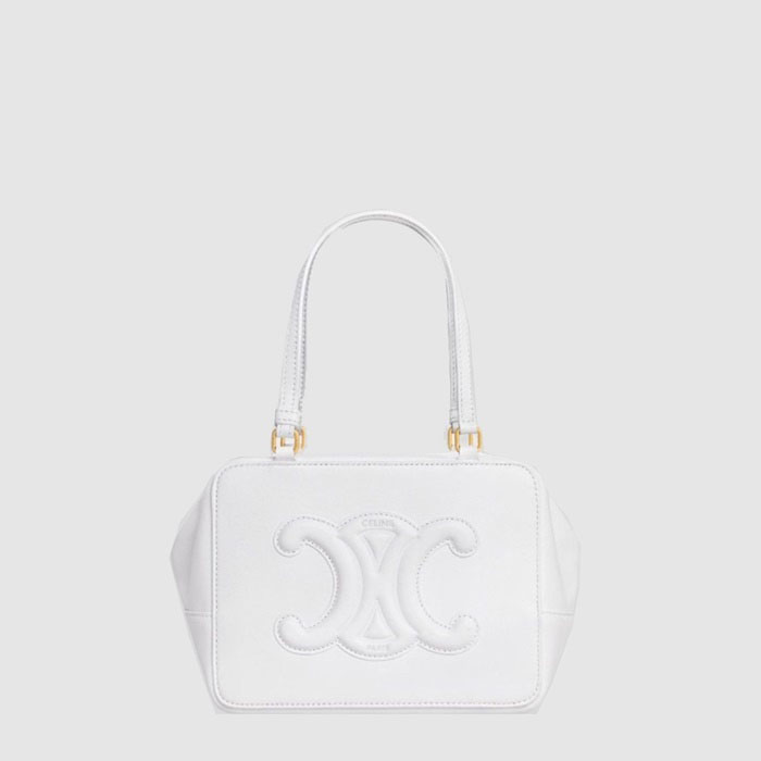 セリーヌレディースカールトリオンフフォールデッドキューブバッグée125